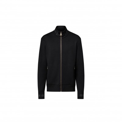 LOUIS VUITTON DOUBLE-FACE KNIT TRAVEL BLOUSON 1AJB29